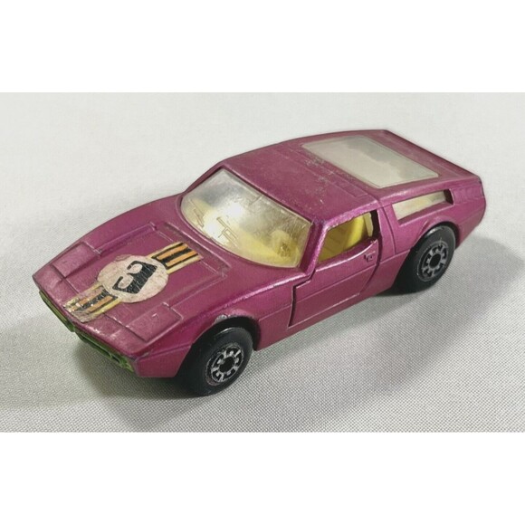 Vintage 1972 Matchbox Superfast No.32 Maserati Bora LESNEY Made in England - Picture 5 of 10